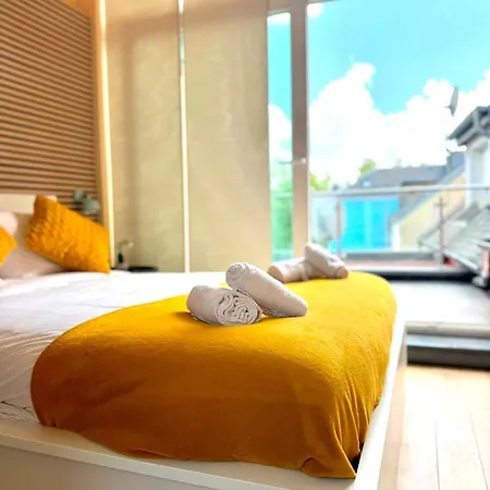 Apartman Modern Brand New 2br With 3 Beds In With Terrace Luxemburg